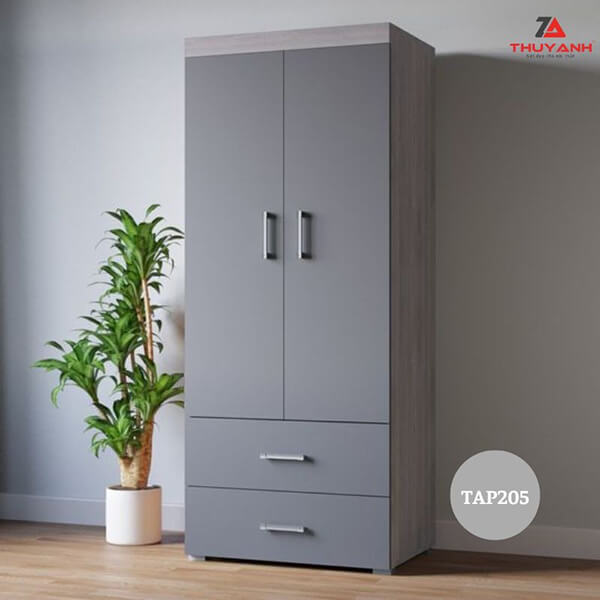 Cánh gỗ PETG-TAP205 xám xi măng