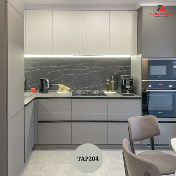 Cánh gỗ PETG-TAP204 xám trà sữa