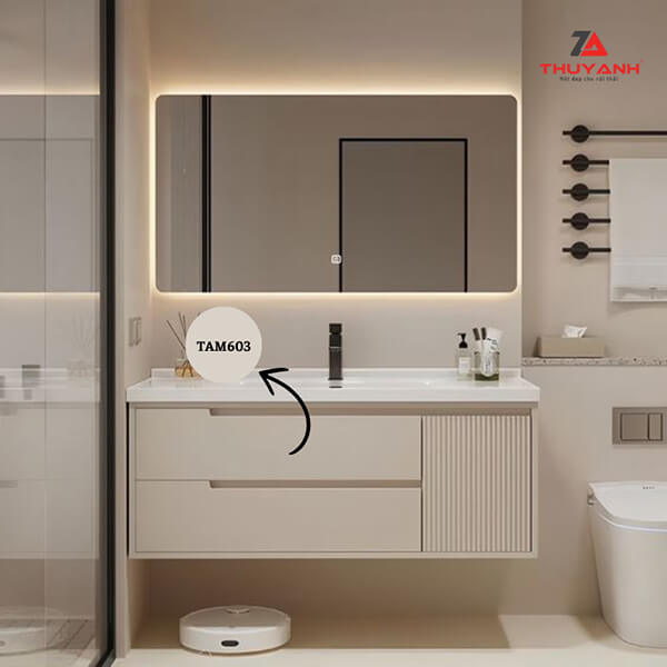 Tủ lavabo gỗ Metallic-TAM603
