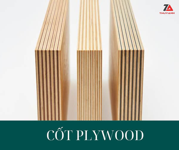 Cốt gỗ Plywood của cánh nhựa Metallic