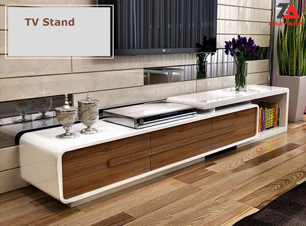 Kệ ti vi plywood phủ melamine