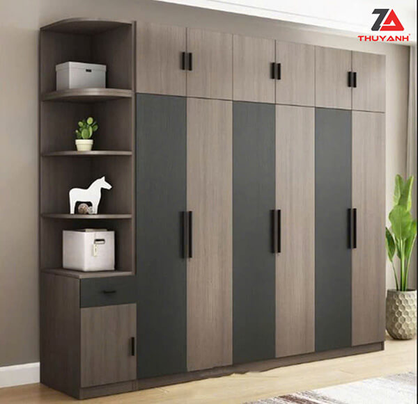 Tủ áo gỗ plywood phủ melamine MPC-481EV
