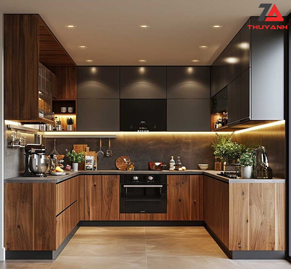 Cốt gỗ plywood chống ẩm cho tủ bếp