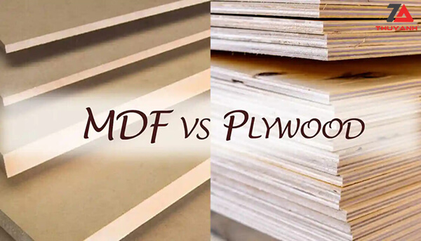 Cốt gỗ plywood làm tủ bếp hơn gỗ mdf