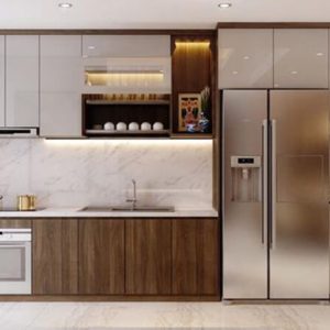 Tủ bếp melamine plywood MPC-332EV